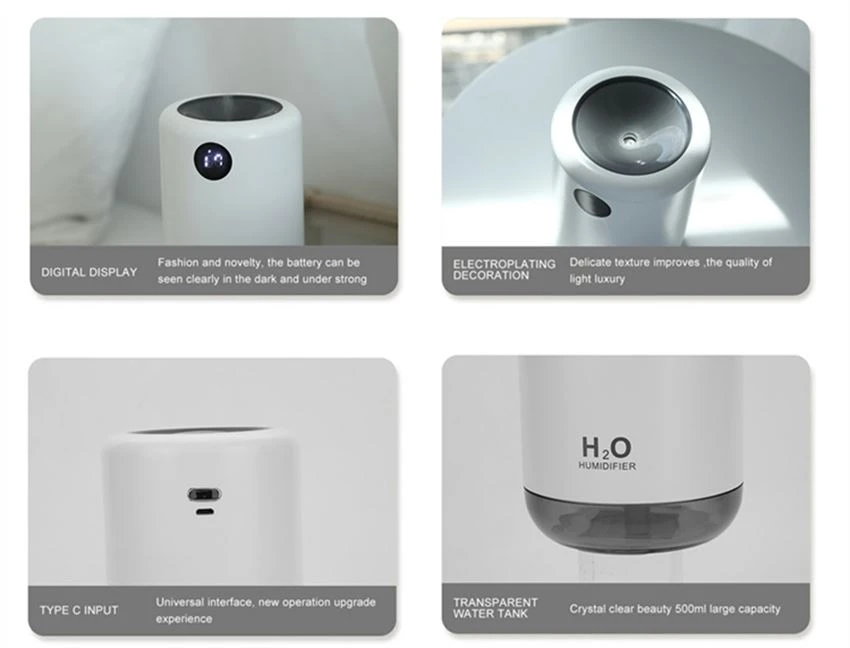 500ml usb mist humidifier