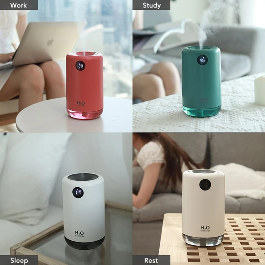 Battery operated mini humidifier